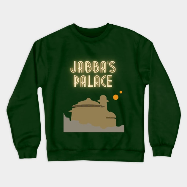 Desert Palace Crewneck Sweatshirt by Unreal Fan Store